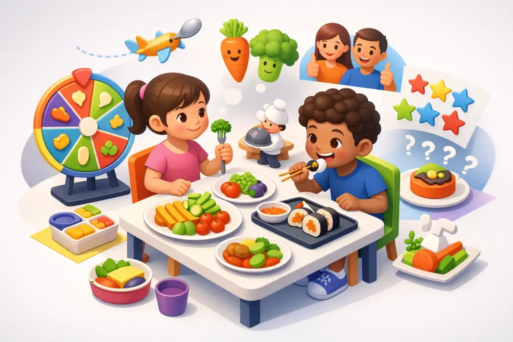 10 Ways to Encourage Kids to Try New Foods