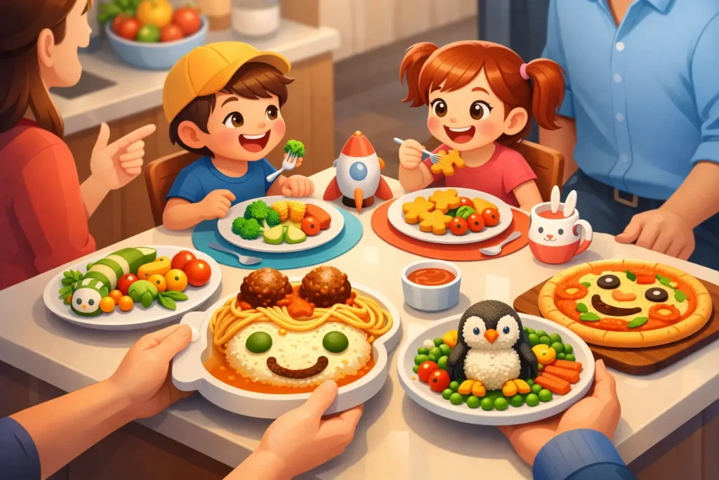 How to Make Dinner Fun for Kids