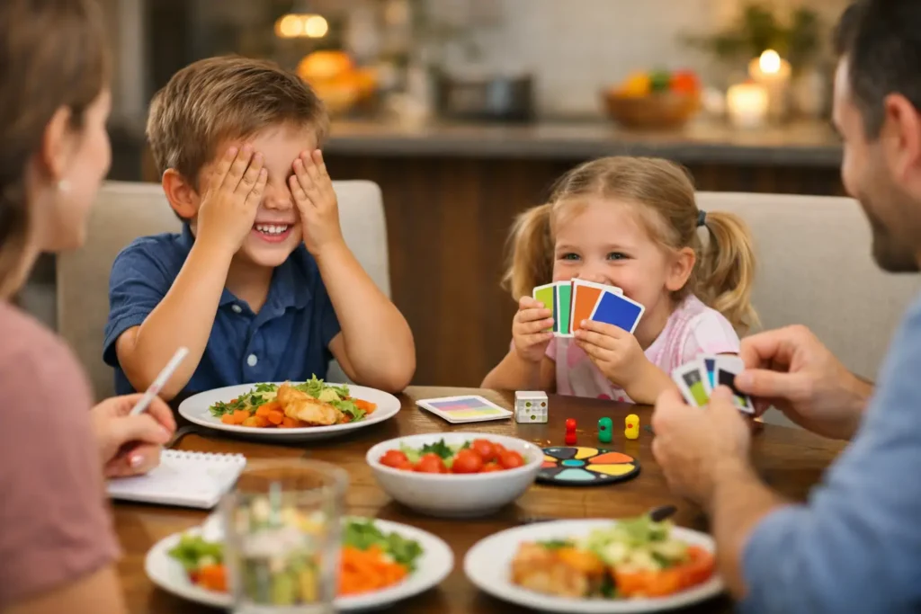 8 Best Dinner Games for Preschoolers Tonight