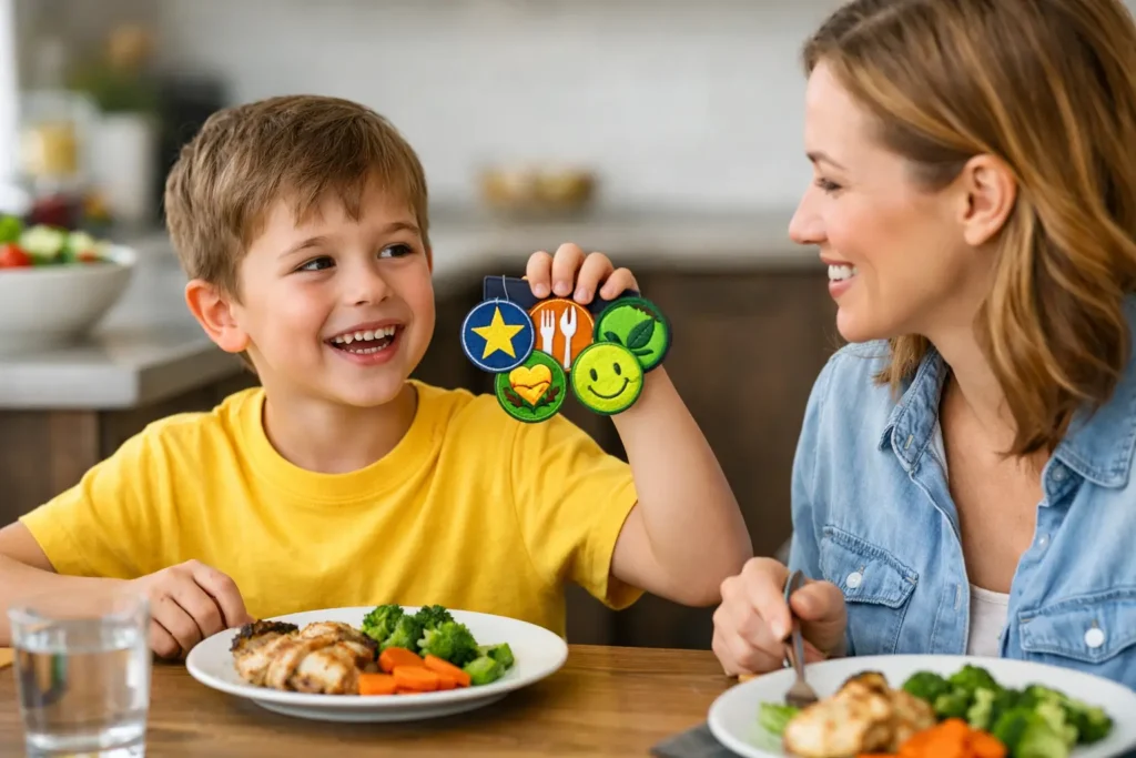 Should Kids Earn Badges? A Better Mealtime Win
